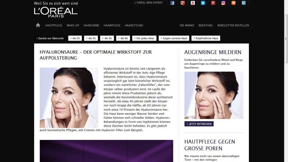 L'Oréal-Online-Werbung: Eprofessional steuert künftig das Suchmaschinen-Marketing.