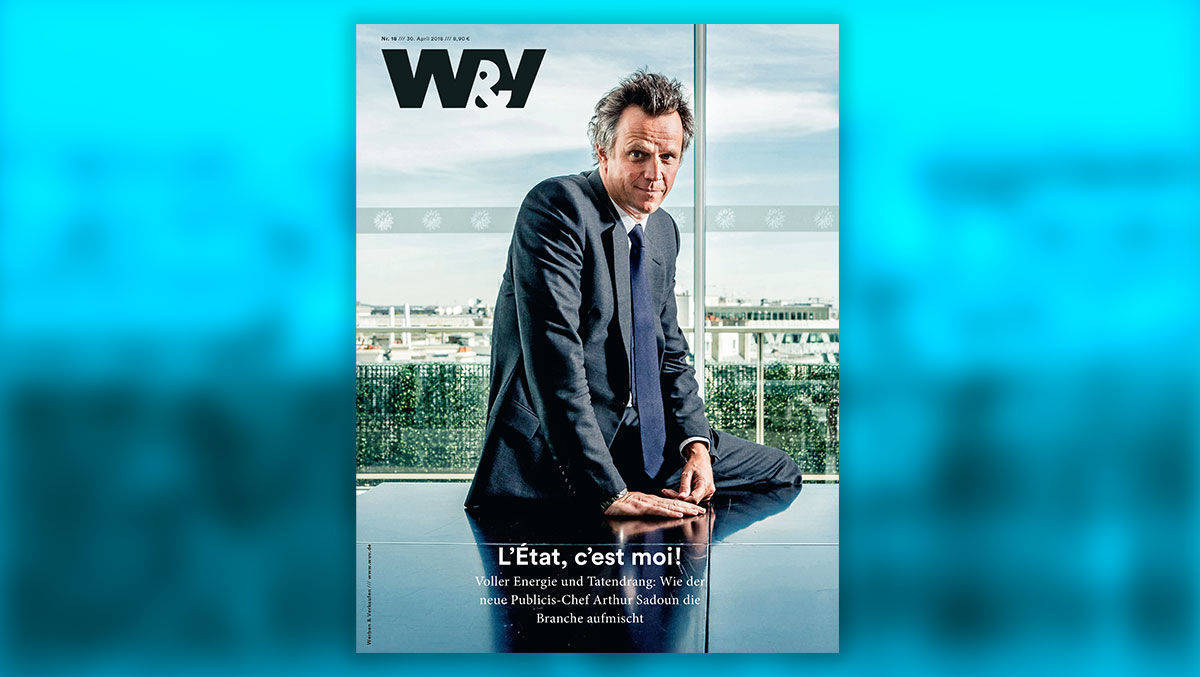 Publicis-CEO im exklusiven Interview mit W&V. 