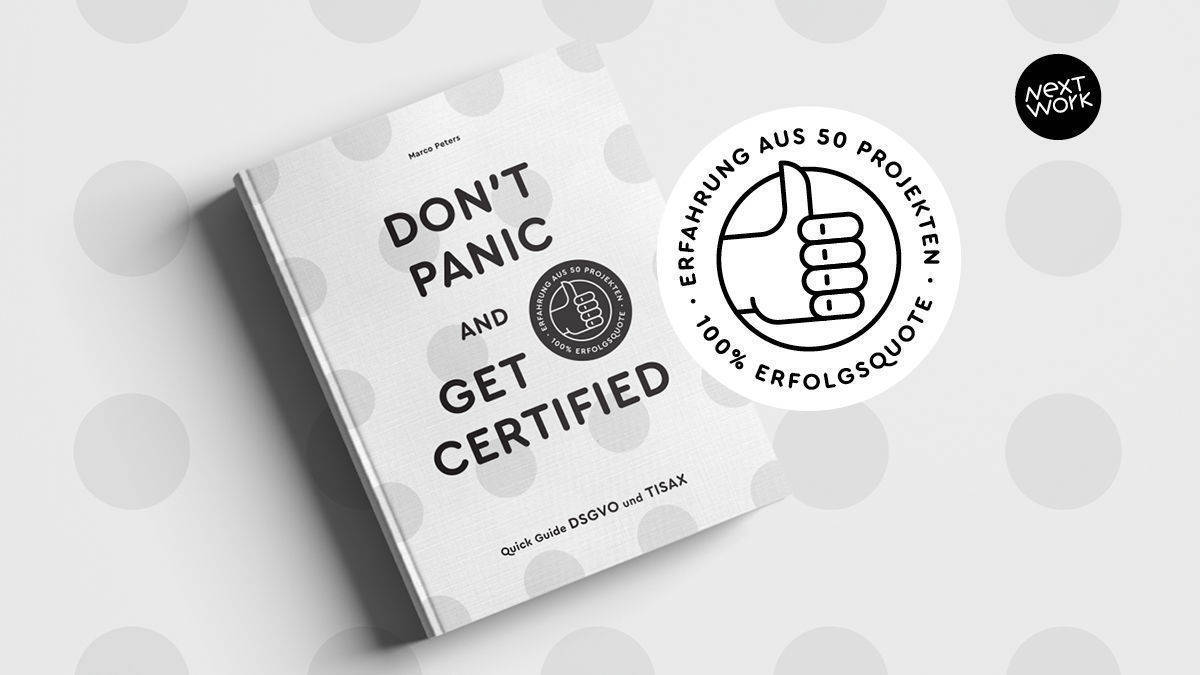 Quick-Guide „Don’t panic and get certified“ von Marco Peters