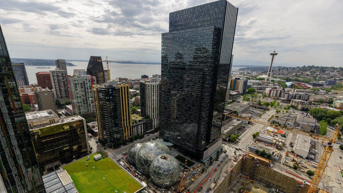 Amazon-Campus in Seattle: Der Konzern wächst immer weiter.