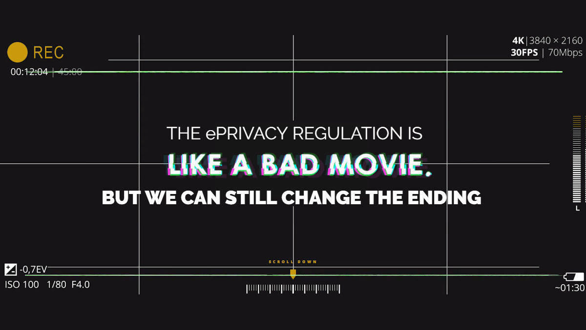 Videoclips zeigen die drastischen Folgen der künftigen ePrivacy-Verordnung