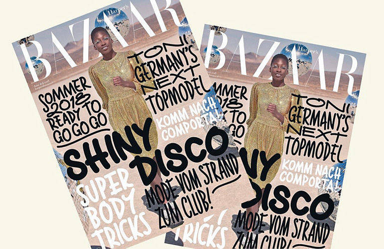 Gehört zum Sieg bei "Germany's Next Topmodel": ein Titelbild für Toni. Dieses Mal ist erstmals Harper's Bazaar der Printpartner.