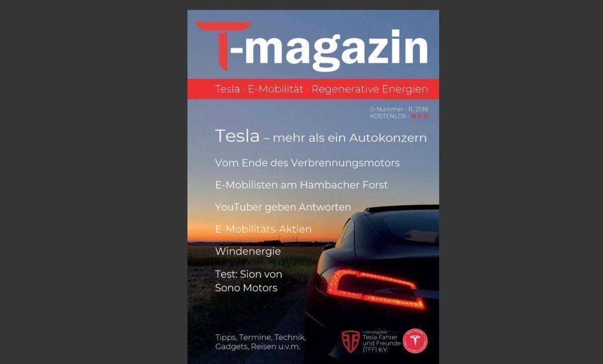 Gedrucktes aus der Tesla-Welt: ab 21. Januar erhältlich.
